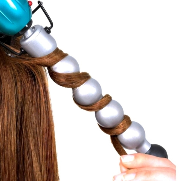 BedHead Teal and Silver Curling Wand - Picture 2 of 5